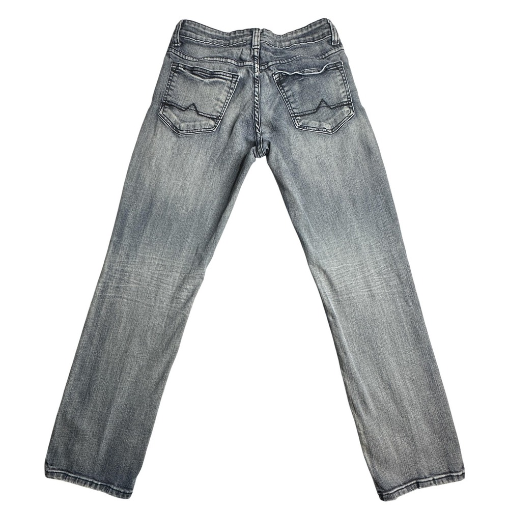Urban Behavior Straight Jeans Mens 28x28 Gray Faded Denim‎ Casual Mid Rise